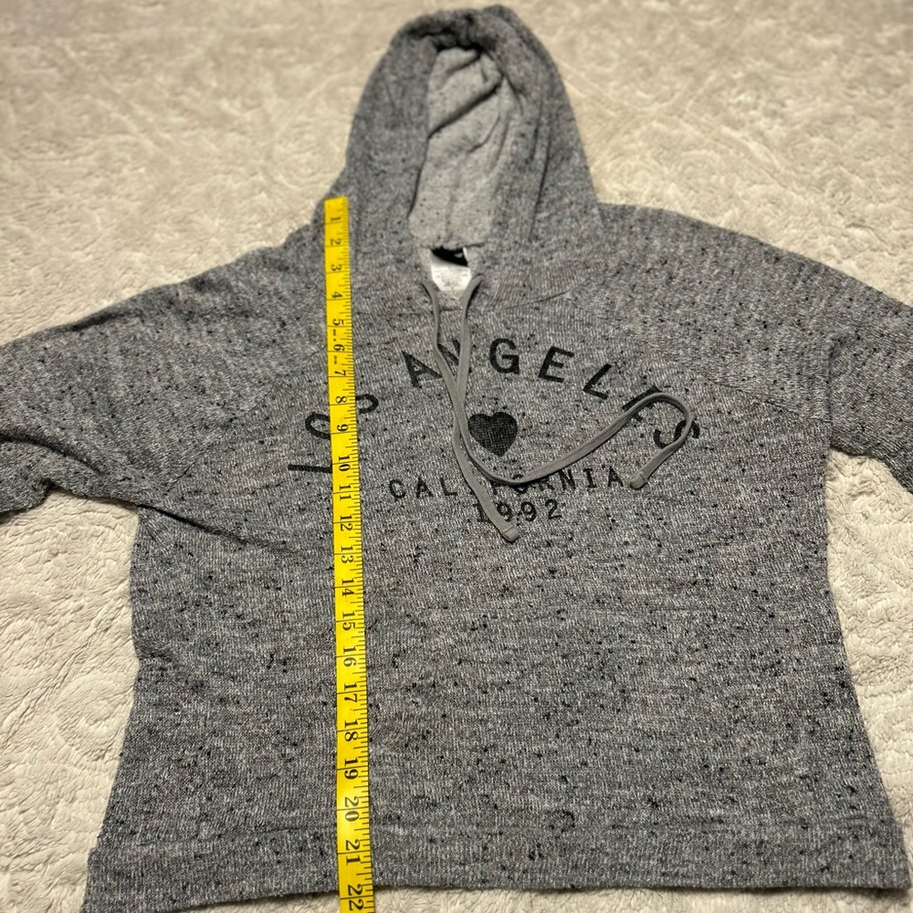 Stranded Gray Hoodie cropped‎ - Picture 7 of 8